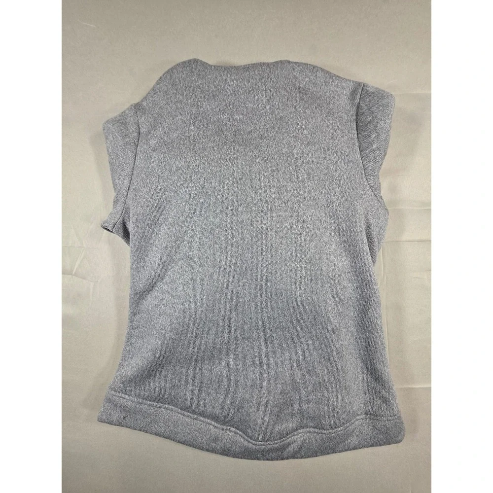 Time and Tru Womens Gray Sherpa Lined Full Zip Hoodie Jacket Size M 8-10 - Picture 4 of 7